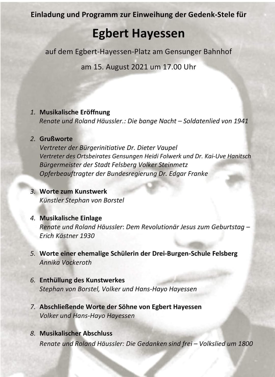 Egbert Hayessen Platz