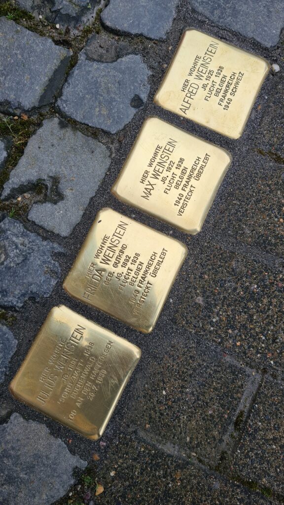 Stolpersteine Weinstein