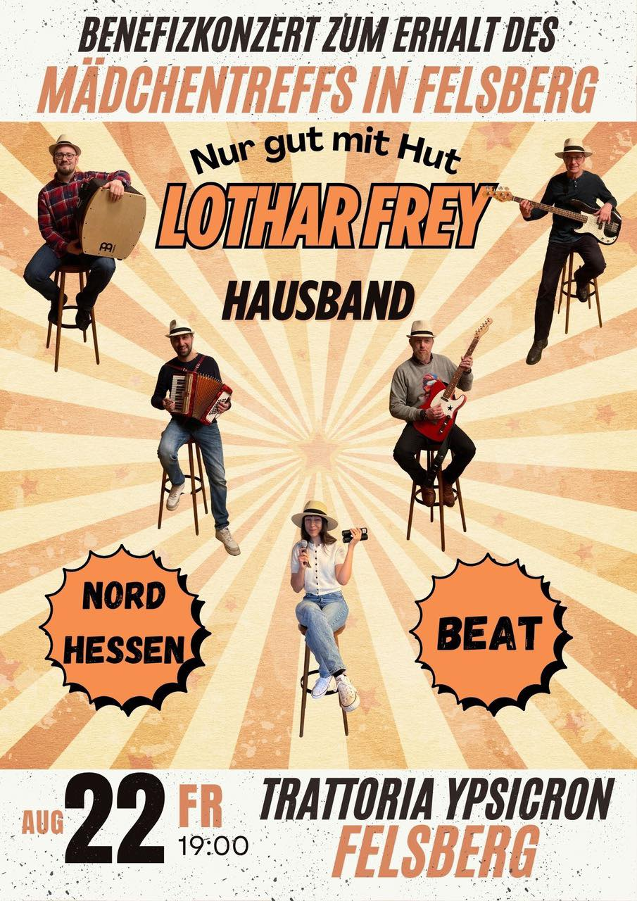 Benefizkonzert zum Erhalt des Mädchentreffs