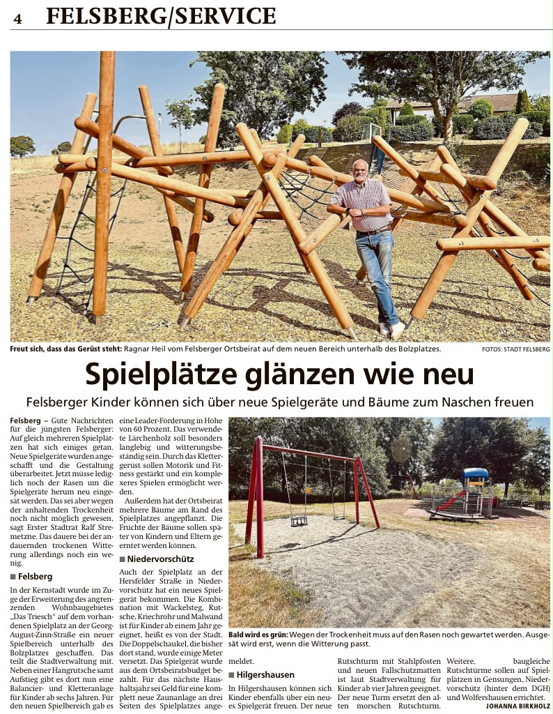 Felsberg Spielplatz